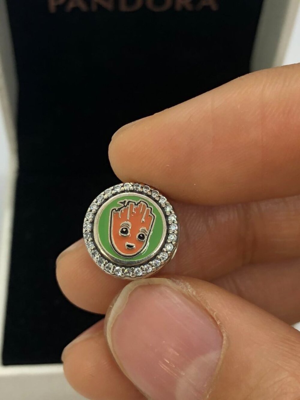 ✨🔥Pandora Disney I am Groot Dangle Charm